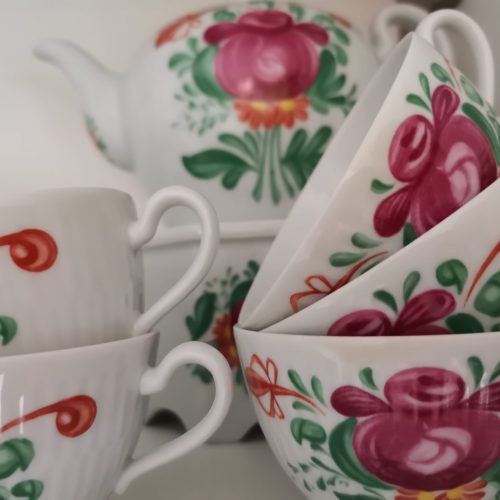 Ferienwohnung Küche Ostfriesen Geschirr