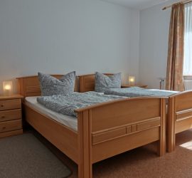 Ferienwohnung Schlafzimmer 2 Betten